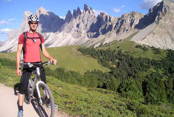 Bicicletta in montagna