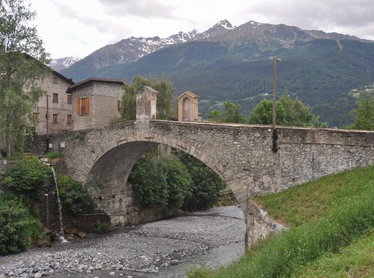 Combo Bridge in Bormio, Italy