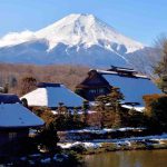 Mt Fuji, Taken from Oshino-Hakkai, Yamanashi Prefecture