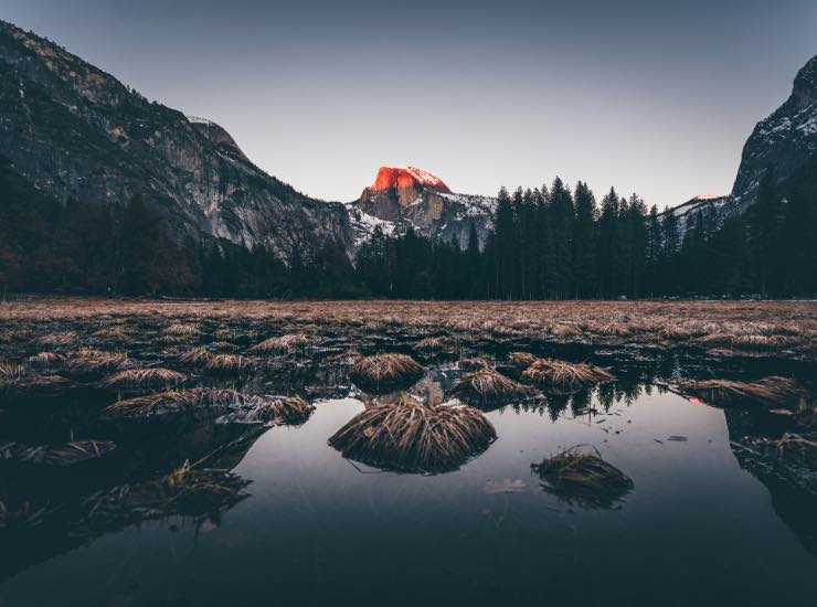 Un bellissimo particolare di montagna