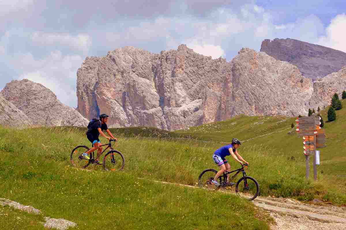 Piste ciclabili in montagna