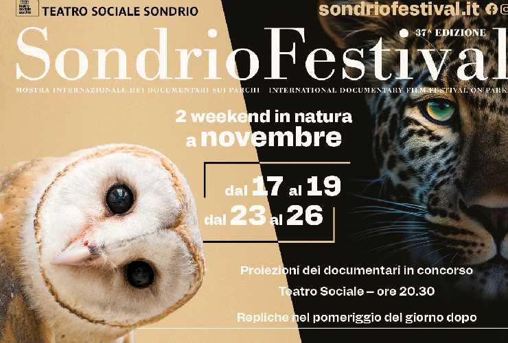 Sondrio Festival 2023, locandina