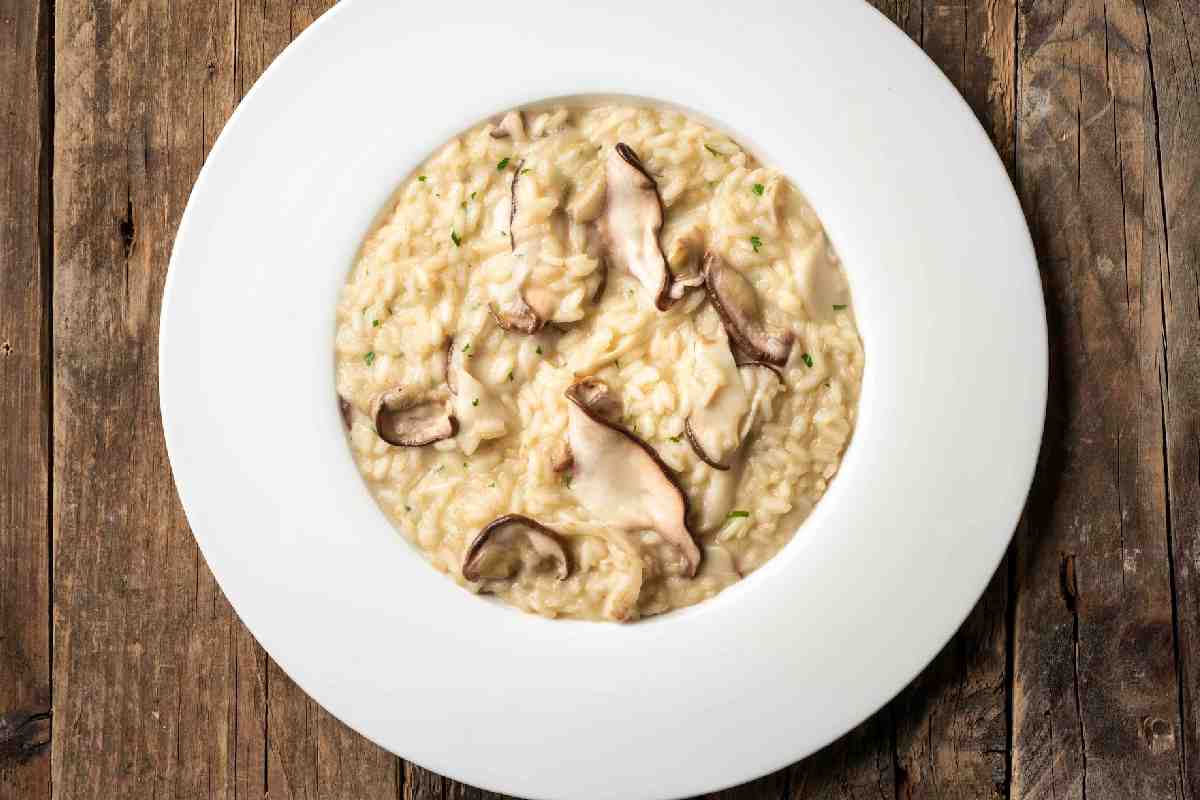 Risotto ai funghi porcini