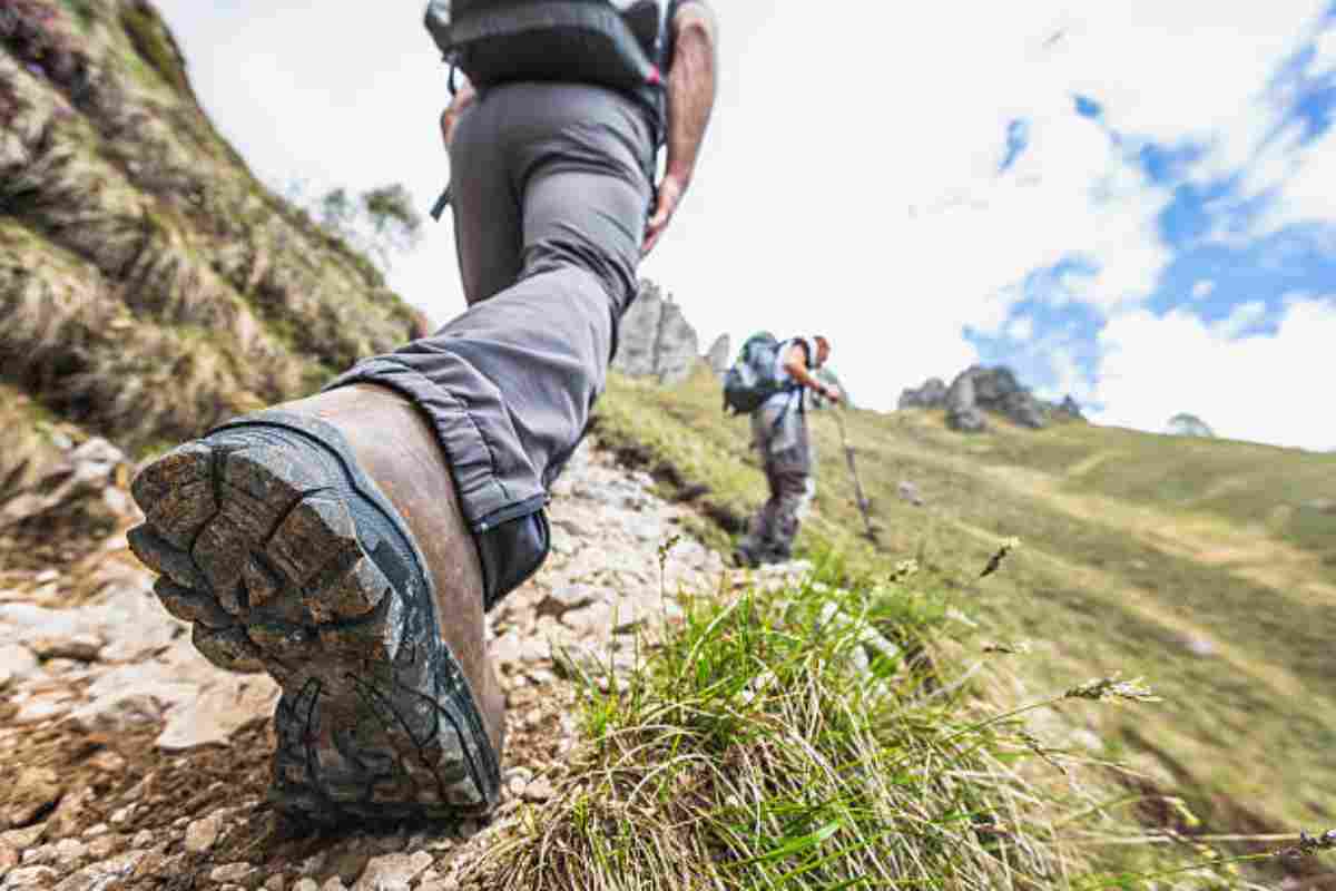 Suola scarpe da trekking