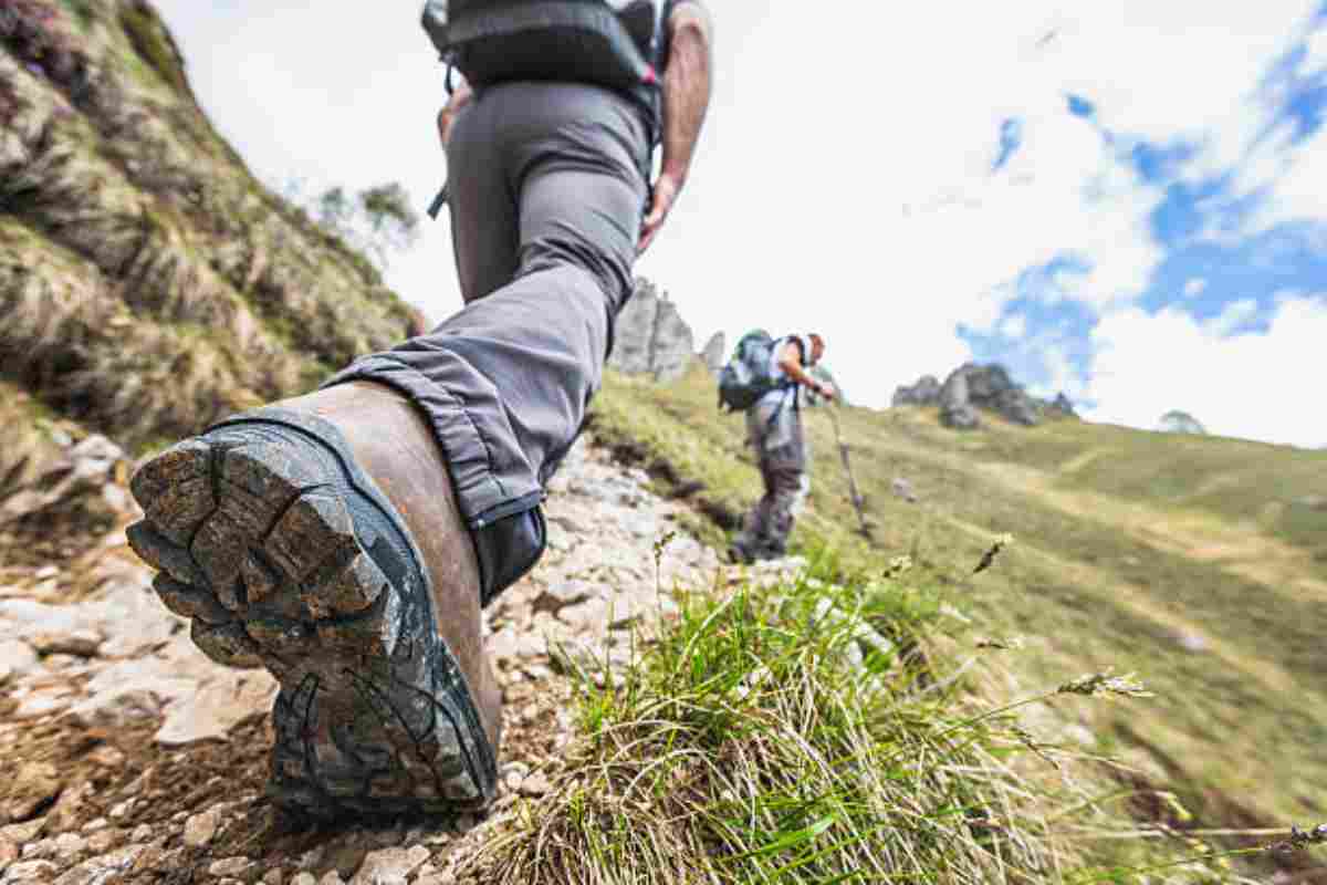 Suola scarpe da trekking