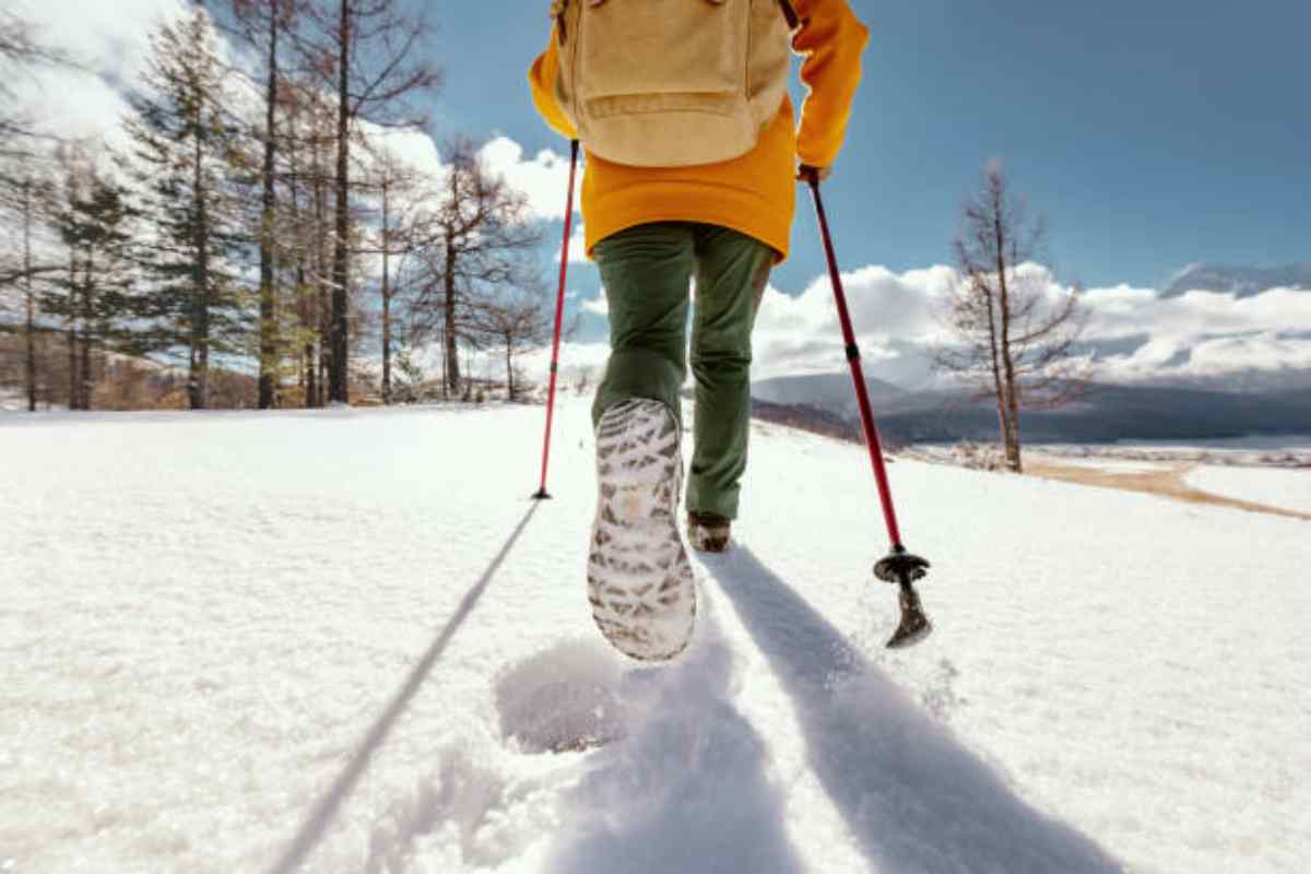 Trekking sulla neve