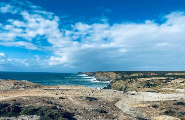 paesaggio del cammino Fishermen’s Trail