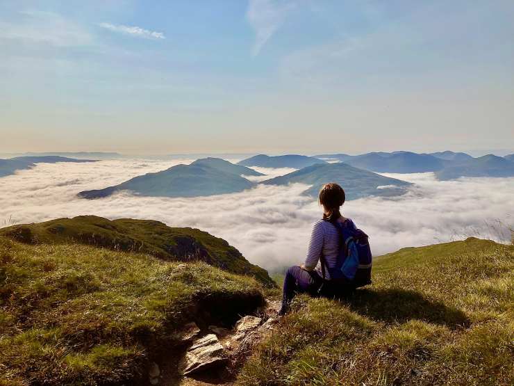 I Munros sono tutte le vette in Scozia che superano i 3.000 piedi d'altezza: Anna Wells ha impiegato 83 giorni per scalarle tutte
