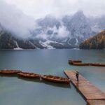 pontile lago di braies